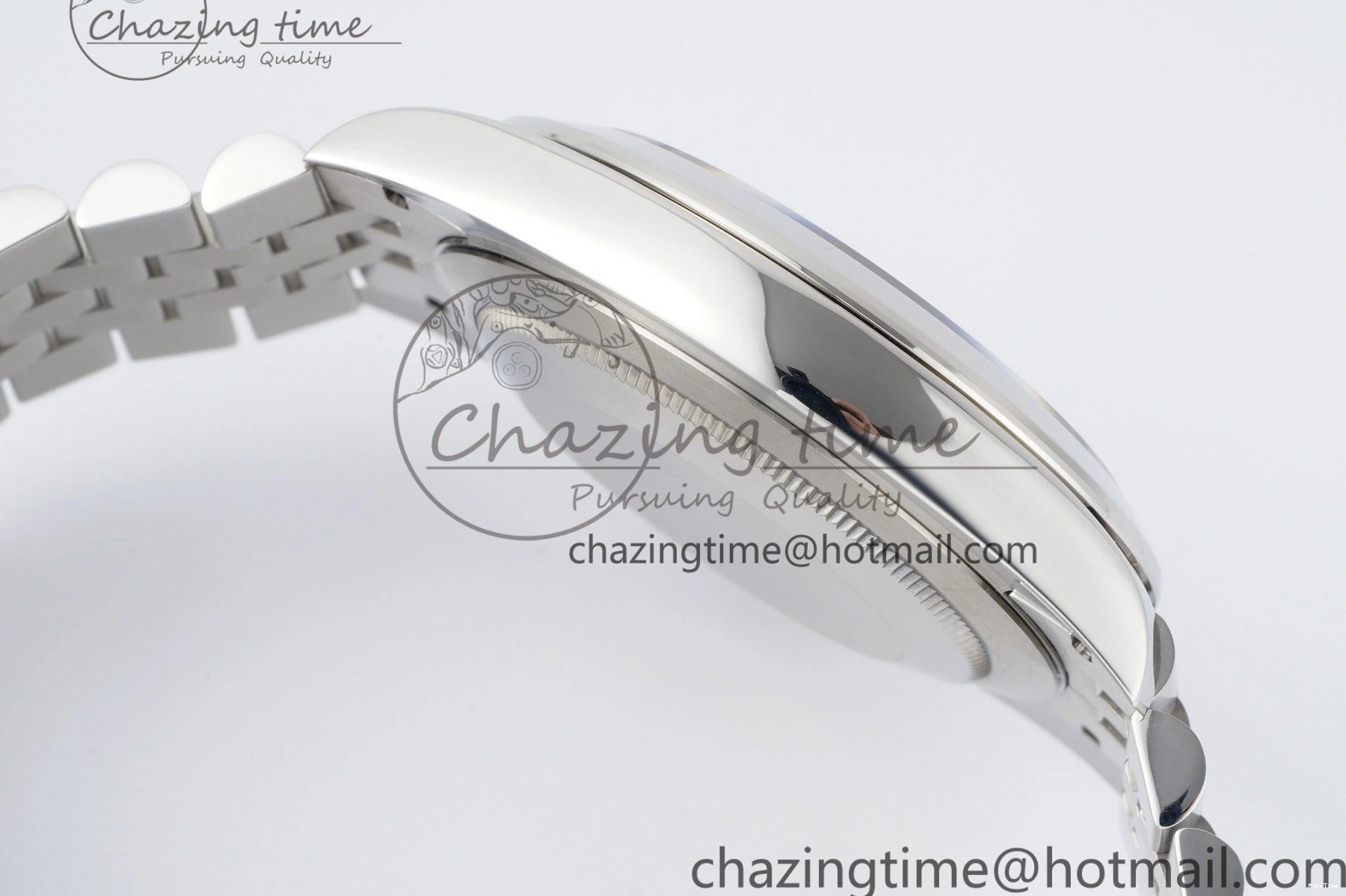 MiroTime 0503 OdorResistant DateJust 41 SS Polished Bezel KING 1:1 Best Edition 904L Steel Gray Stick Dial on Jubilee Bracelet VR 2207